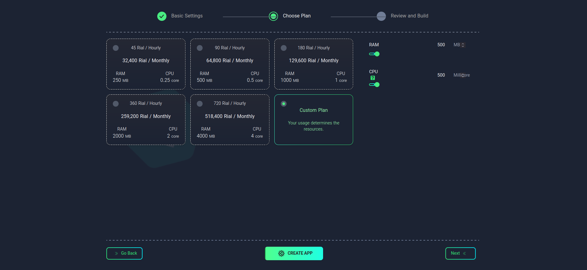 Select Plan for Memcached